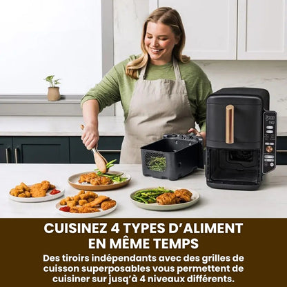 FriChef® - Friteuse à air 9.5L XXL