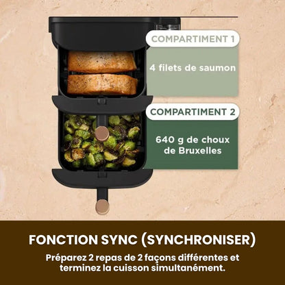 FriChef® - Friteuse à air 9.5L XXL