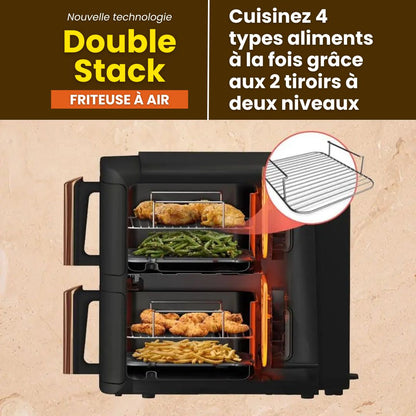 FriChef® - Friteuse à air 9.5L XXL